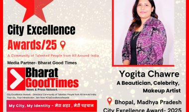 Yogita Chawre, Celebrity Makeup Artist from Bhopal, Wins City Excellence Awards 25 for Outstanding Contribution to the Beauty Industry