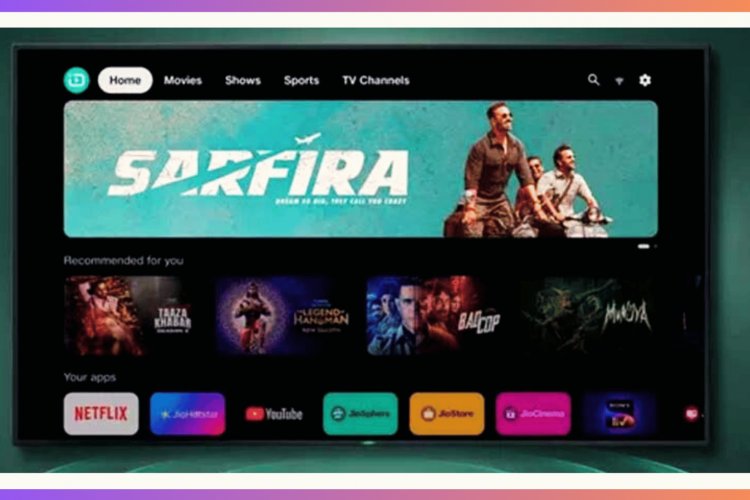 Jio Launches India’s First Smart TV Operating System, JioTele OS, to Revolutionize Home Entertainment!