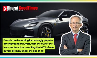 "Ferrari Sees Surge in Younger Buyers, 40% of New Customers Now Under 40"