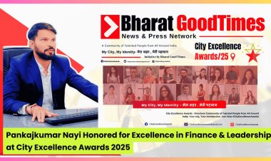 Pankajkumar Nayi Honored for Excellence in Finance & Leadership at City Excellence Awards 2025