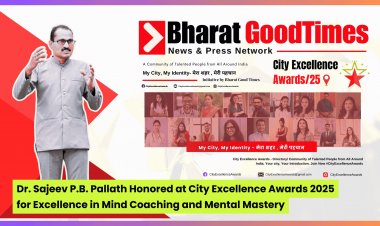 Dr. Sajeev P.B. Pallath Honored at City Excellence Awards 2025 for Excellence in Mind Coaching and Mental Mastery